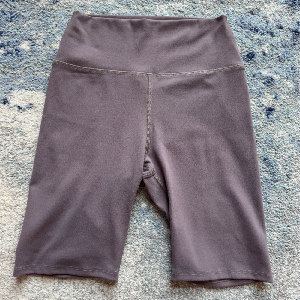Joah brown Biker Short in Sueded Mauve size S/M
